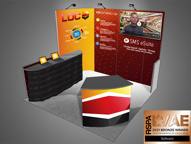 loc software tradeshow mockup