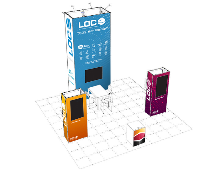 loc software tradeshow design